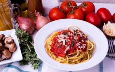 Homemade Tomato Sauce with Country Ham