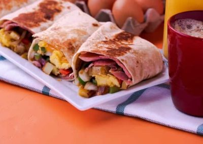 Toasted Breakfast Wrap