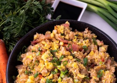 Pork Side Meat Fried Rice